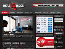 Tablet Screenshot of beatzebook.com
